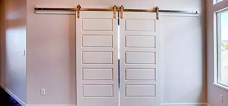 Glass Barn Door with Installation Hardware Kit Oshawa